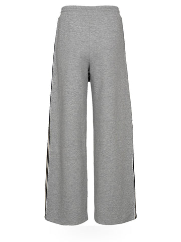 Numph Nunathalie Pants - Pantaloni Donna - Medium Grey Mel