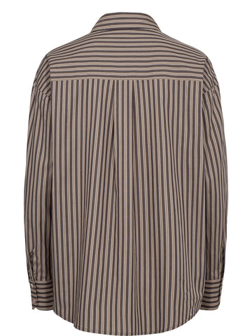 Numph Nukacey Shirt - Camicie Donna - Deep Taupe