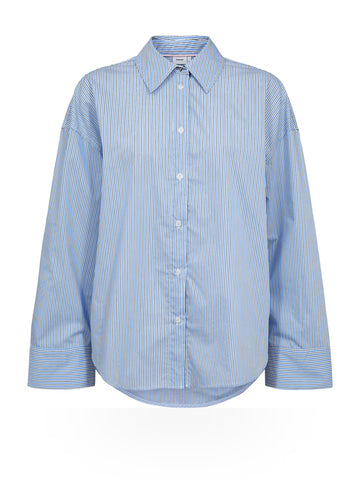 Numph Numayana Printed Shirt - Camicie Donna - Azurine