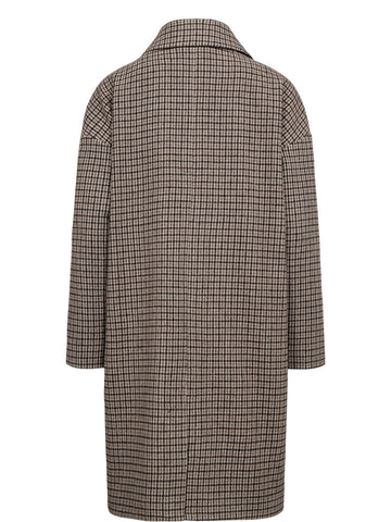 Numph Nuelana Embroidery Coat - Capospalla Donna - Marrone