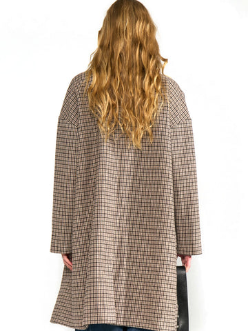 Numph Nuelana Embroidery Coat - Capospalla Donna - Marrone