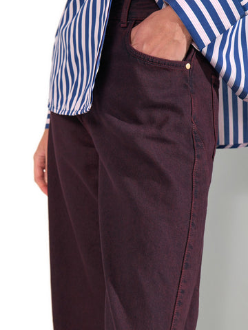 Numph Nuamsterdam Hr Barrel Jeans - Jeans Donna - Fig