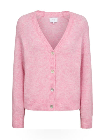 Numph Nuriette Deep V-neck Cardigan - Maglieria Donna - Bonbon