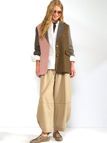 Numph Nuavey Herringbone Blazer - Capospalla Donna - Polignac
