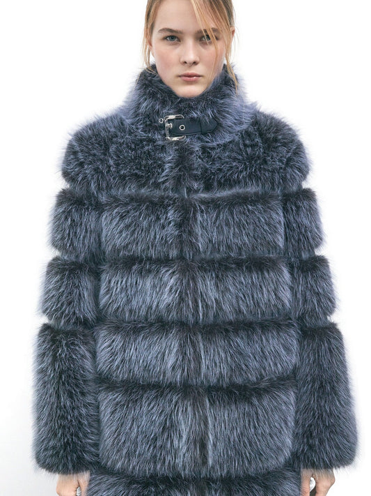 Patrizia Pepe Giubbotto - Capospalla Donna - Nexus Blue Melange