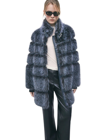 Patrizia Pepe Giubbotto - Capospalla Donna - Nexus Blue Melange
