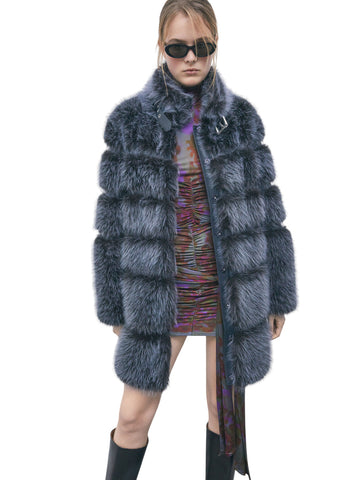 Patrizia Pepe Giubbotto - Capospalla Donna - Nexus Blue Melange