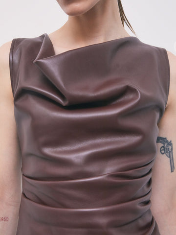 Patrizia Pepe Camicia/Top - T-Shirt Donna - Marrone