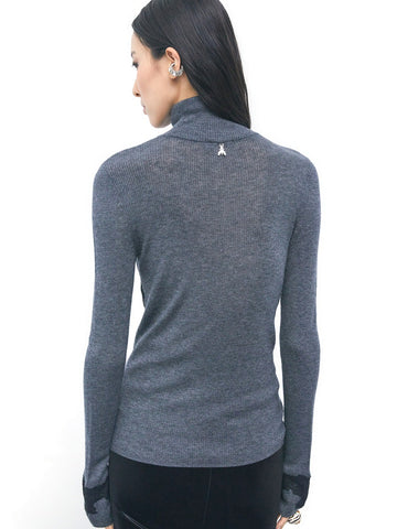 Patrizia Pepe Maglia - Maglieria Donna - Grigio Melange