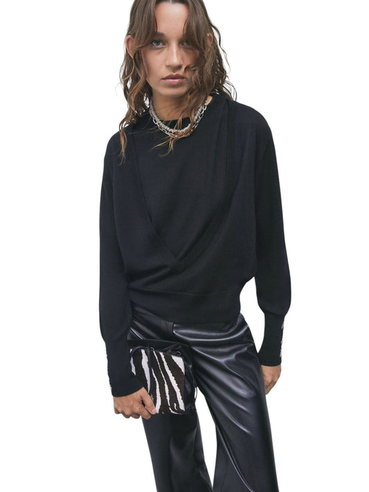 Patrizia Pepe Maglia - Maglieria Donna - Nero