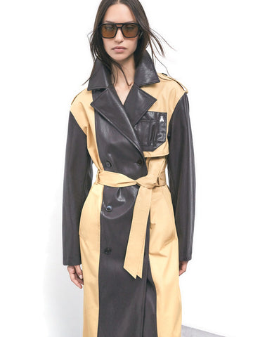 Patrizia Pepe Trench - Capospalla Donna - Anomaly Beige/Brown