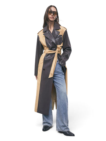 Patrizia Pepe Trench - Capospalla Donna - Anomaly Beige/Brown