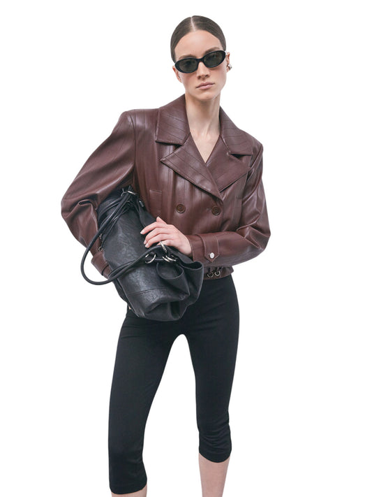 Patrizia Pepe Giubbotto - Capospalla Donna - Wood Brown