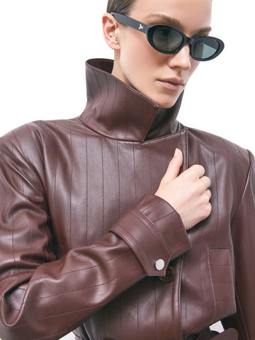 Patrizia Pepe Giubbotto - Capospalla Donna - Wood Brown