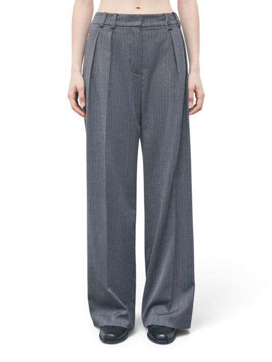 Patrizia Pepe Pantaloni - Pantaloni Donna - Grigio Spigato