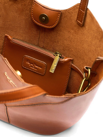 Pepe Jeans Cevia Hexia - Borse Donna - Marrone
