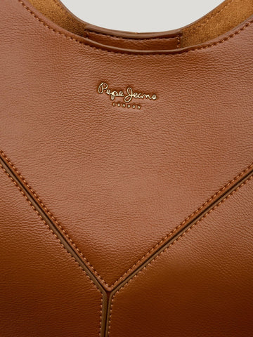 Pepe Jeans Celestia Hexia - Borse Donna - Marrone