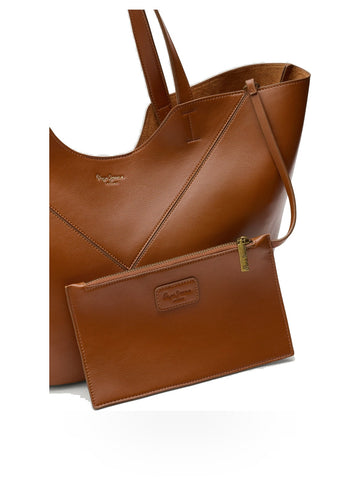 Pepe Jeans Celestia Hexia - Borse Donna - Marrone