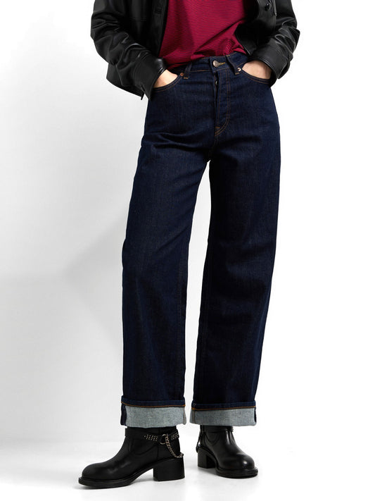 Pepe Jeans Straight Jeans Uhw L30 - Jeans Donna - Denim