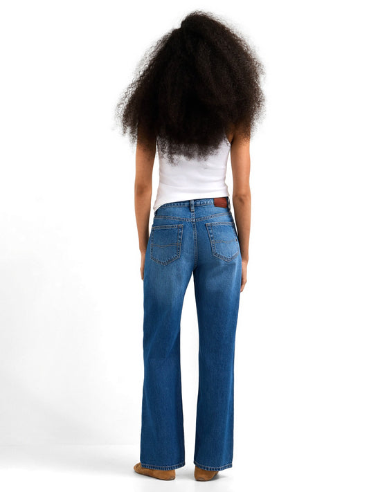 Pepe Jeans Straight Jeans Uhw L30 - Jeans Donna - Denim