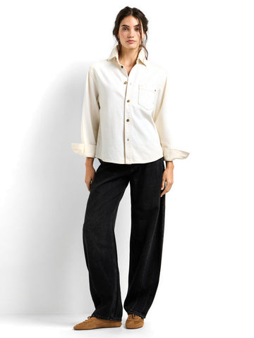 Pepe Jeans Grove Overshirt - Camicie Donna - Beige