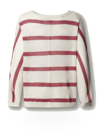 Pepe Jeans Alberta - Maglieria Donna - Beige/Bordeaux