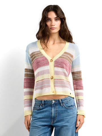 Pepe Jeans Anya Cardigan - Maglieria Donna - Multicolore