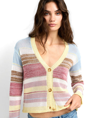 Pepe Jeans Anya Cardigan - Maglieria Donna - Multicolore