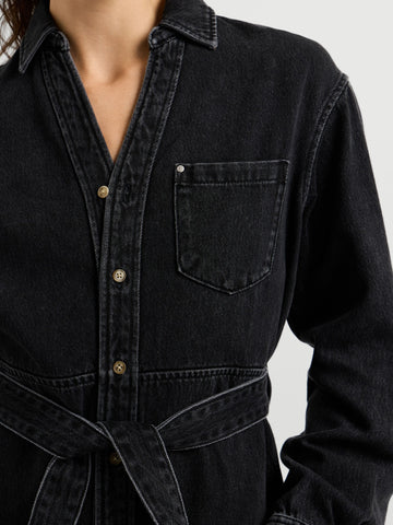 Pepe Jeans Angie Classic Shirt - Abiti Donna - Nero