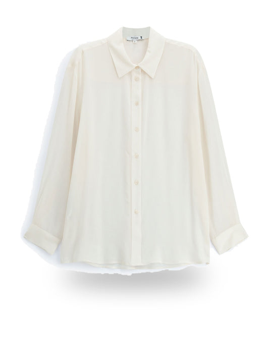 Please Camicia Donna - Panna