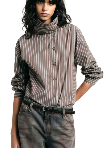 Please Camicia Donna - Marrone