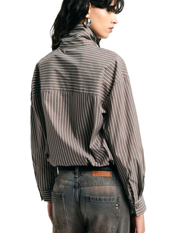 Please Camicia Donna - Marrone