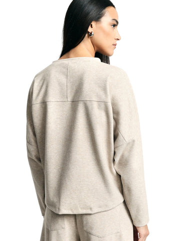 Please Felpe Donna - Beige/beige