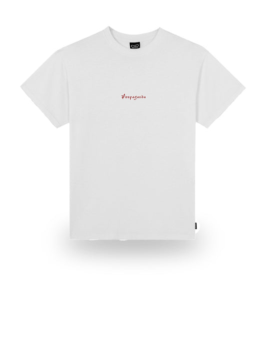 Propaganda T-shirt M/m Ribs Blossom - T-Shirt Uomo - Bianco