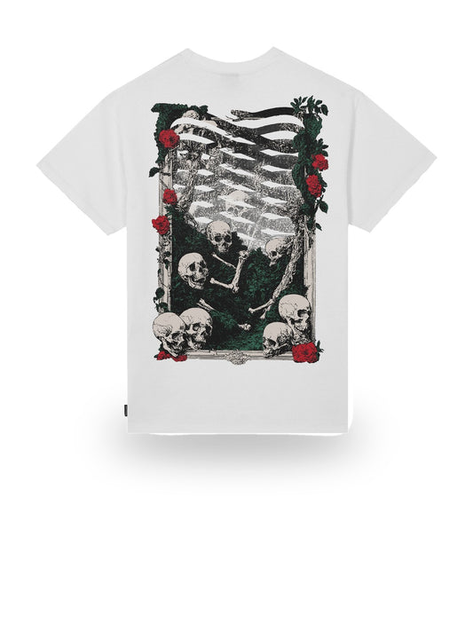 Propaganda T-shirt M/m Ribs Blossom - T-Shirt Uomo - Bianco
