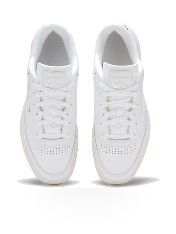 Reebok Club C 85 - Sneakers Uomo - Bianco/Oro