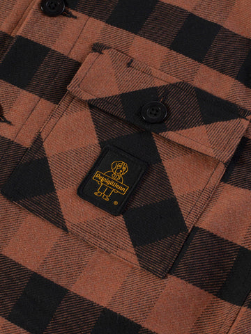 Refrigiwear Bach Shirt - Camicie Uomo - Marrone