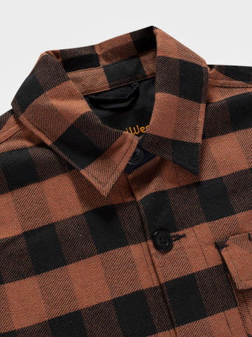 Refrigiwear Bach Shirt - Camicie Uomo - Marrone