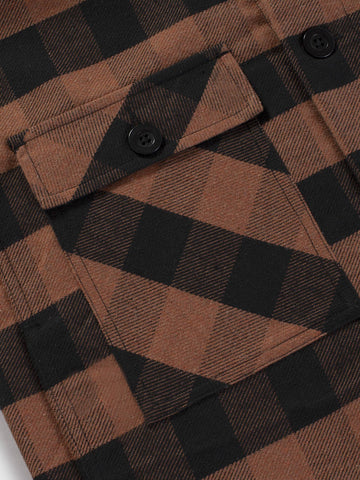 Refrigiwear Bach Shirt - Camicie Uomo - Marrone