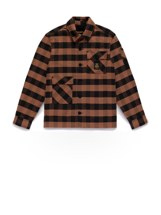 Refrigiwear Bach Shirt - Camicie Uomo - Marrone