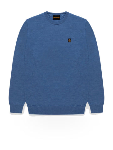 Refrigiwear Bennet Wash Pullover - Maglieria Uomo - Blu