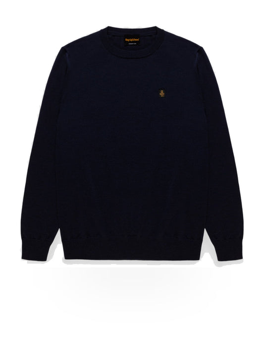 Refrigiwear Bennet Wash Pullover - Maglieria Uomo - Blu