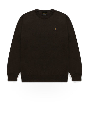 Refrigiwear Bennet Wash Pullover - Maglieria Uomo - Marrone