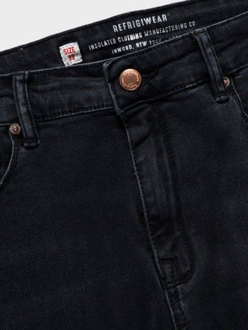 Refrigiwear Bruce Pants - Pantaloni Uomo - Denim/Nero