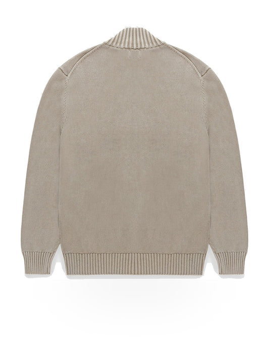 Refrigiwear Cotton Spencer Pullover - Maglieria Uomo - Taupe
