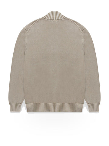 Refrigiwear Cotton Spencer Pullover - Maglieria Uomo - Taupe