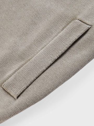 Refrigiwear Cotton Spencer Pullover - Maglieria Uomo - Taupe