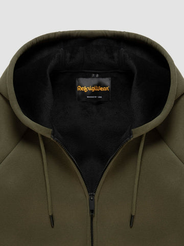 Refrigiwear Frankie Fleece - Capospalla Uomo - Verde Militare