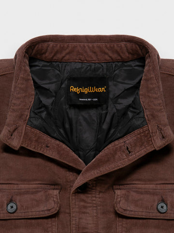 Refrigiwear Jungle Overshirt - Camicie Uomo - Marrone