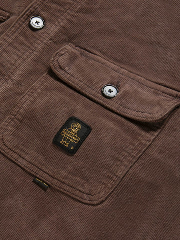 Refrigiwear Jungle Overshirt - Camicie Uomo - Marrone